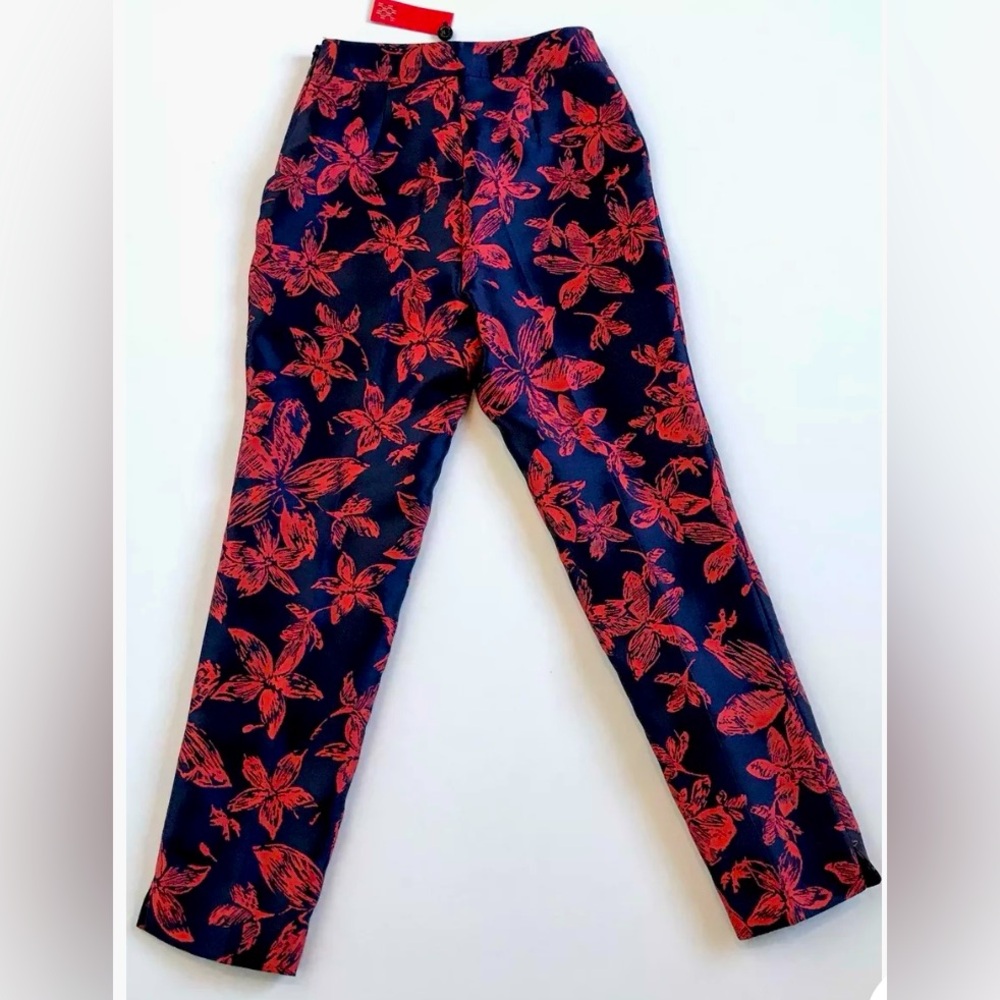 Carolina Herrera Formal Floral pant sz6